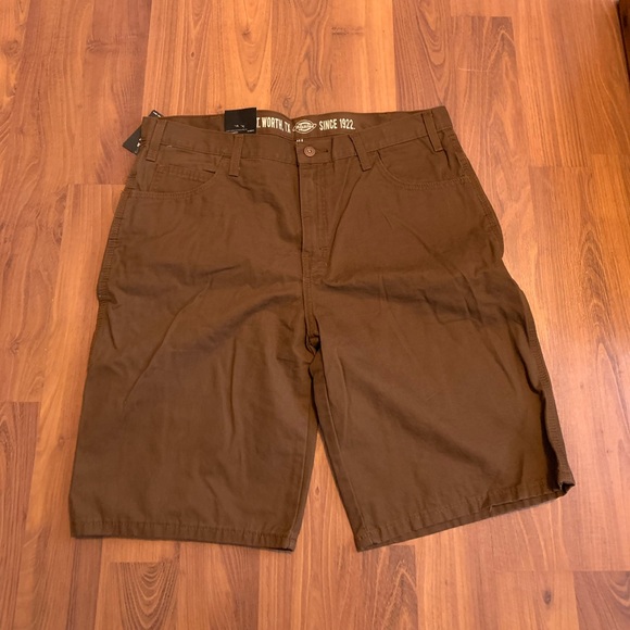 Dickies Other - Dickie’s mens brown carpenter short relaxed fit knee length shorts NWT
